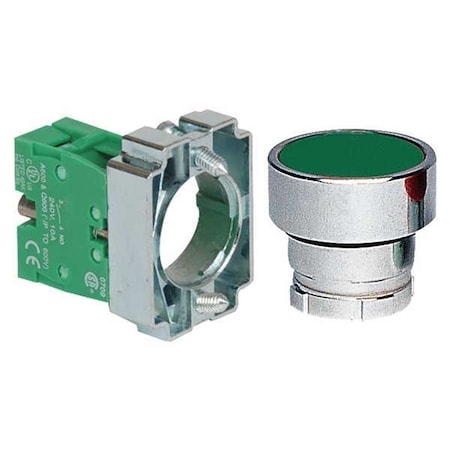 Push Button Operator, 22 mm, 1NO, Green MPN:30G228
