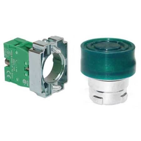 Push Button Operator, 22 mm, 1NO, Green MPN:30G243