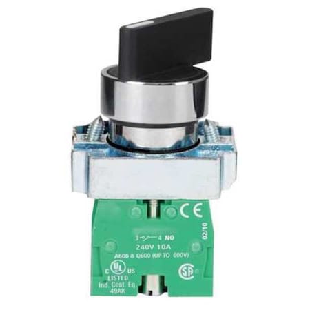 Selector Switch, Non-Illum, 2 Pos, 22 mm MPN:30G267