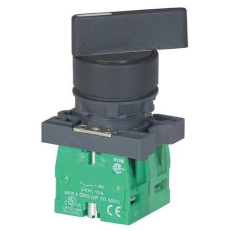 Non-Illum Selector Switch, 2NO, 22mm, Silvr MPN:30G274