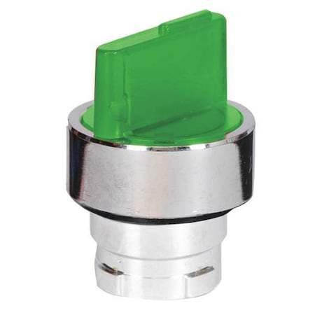 ShortHandSelectSwtch, Illum, Grn, 2Pos, 22mm MPN:30G289