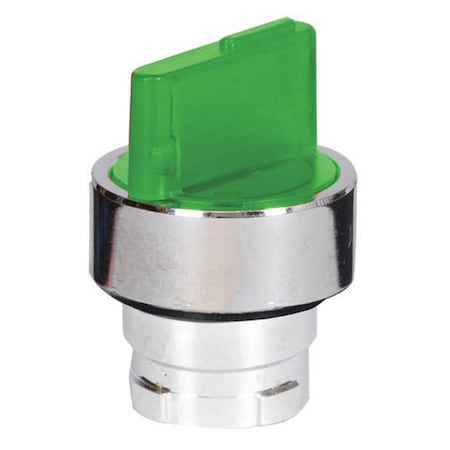 ShortHandSelectSwtch, Illum, Grn, 3Pos, 22mm MPN:30G292