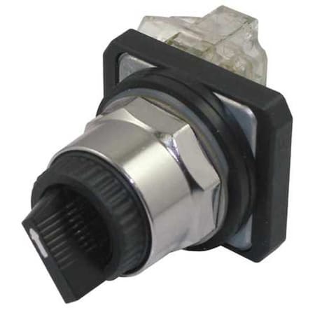 SelectorSwitch, Non-Illum, 2Pos, 30mm, Black MPN:30G296