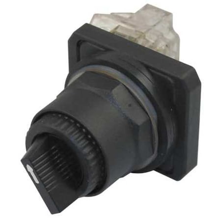 SelectorSwitch, Non-Illum, 2Pos, 30mm, Black MPN:30G297