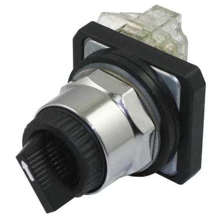 SelectorSwitch, Non-Illum, 2Pos, 30mm, Black MPN:30G299