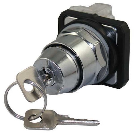 SelectorSwtch, Keyed, Non-Illum, 2Pos, 30mm MPN:30G316