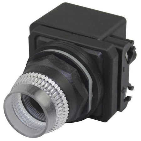 Illuminated Push Button Operator, 30 mm, Clear MPN:30G377