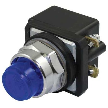 Pilot Light, LED, 24V, 30mm, Chrome, BL MPN:30G384