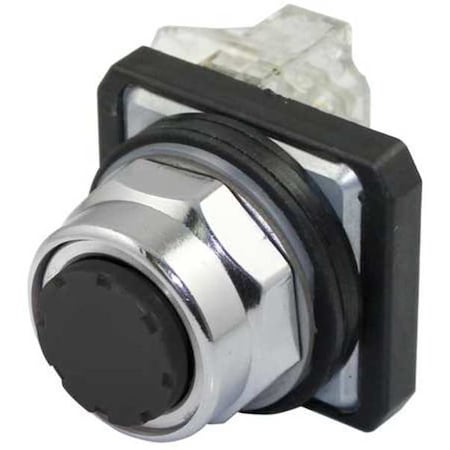 Push Button Operator, 30 mm, 1NO/1NC, Black MPN:30G432