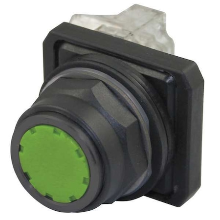 Push Button Operator, 30 mm, 1NO/1NC, Green MPN:30G441