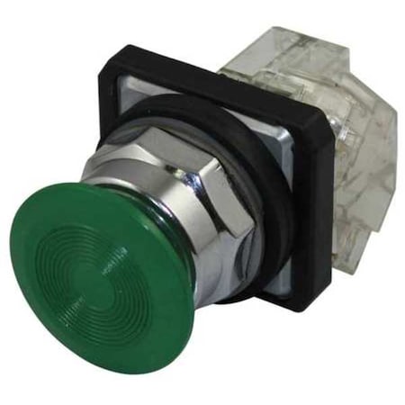 Push Button Operator, 30 mm, 1NC, Green MPN:30G459