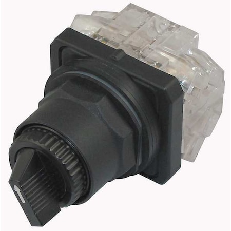 SelectorSwitch, Non-Illum, 2Pos, 30mm, Black MPN:31XH91