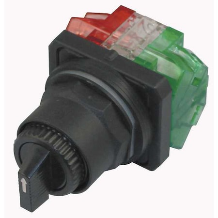 SelectorSwitch, Non-Illum, 3Pos, 30mm, Black MPN:31XH92