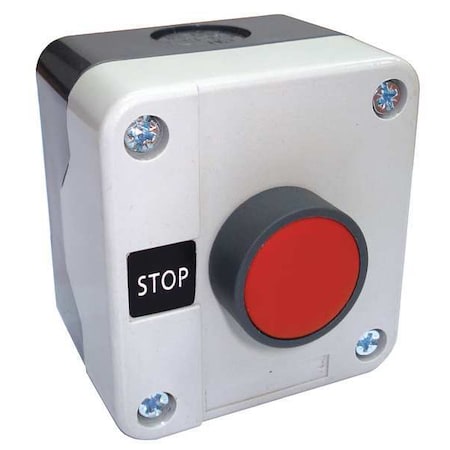 Push Button Cntrol Station, 1NC, Stop, 22mm MPN:32W266