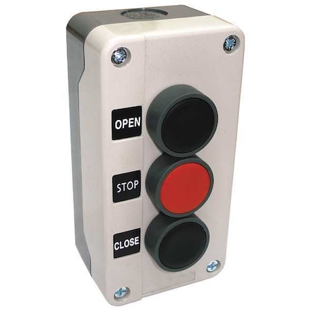 Push Buttn Cntrl Station, Open/Stop/Close MPN:32W271