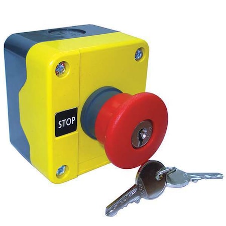 Control Station, Push Button, Red, 1NC MPN:32W276