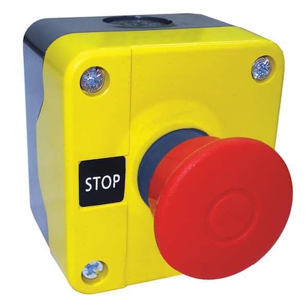 Push Buttn Cntrol Station, 1NC, Mshrm Head MPN:32W277