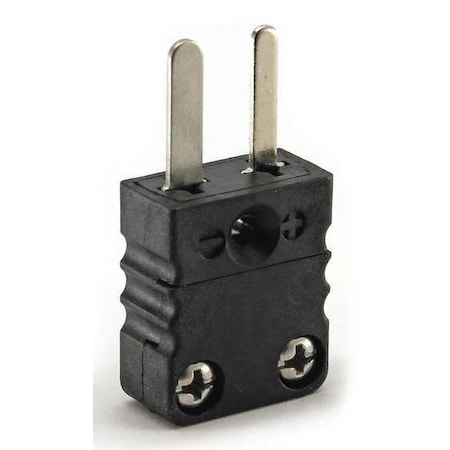 Thermocouple Plug, J, Black, Miniature MPN:36GK81