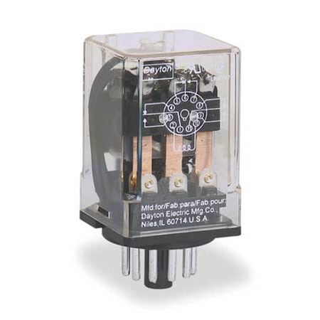 Plug-In, General Purpose Relay, Octal, 10 A, 11 Pins MPN:5YP84