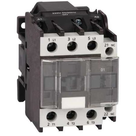 IEC Magnetic Contactor, 1NO, 240V AC, 3 P, Non-Reversing, Screw MPN:6EAW0