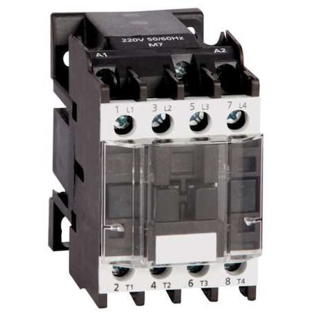 IEC Magnetic Contactor, No Auxiliary Contacts, 240V AC, 4 P, Non-Reversing, Screw MPN:6EAY1