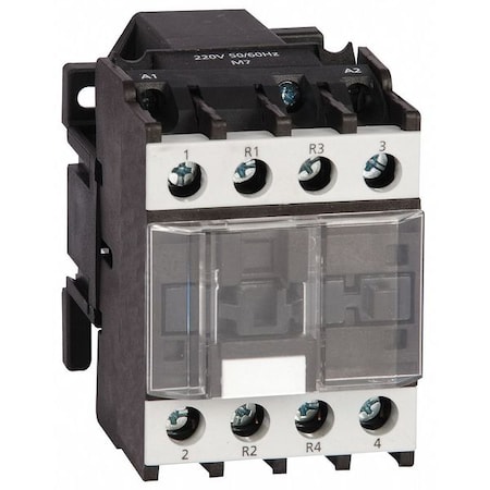 IEC Magnetic Contactor, No Auxiliary Contacts, 240V AC, 4 P, Non-Reversing, Screw MPN:6EAY7