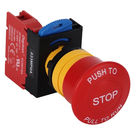 Emergency Stop Push Button, Plastic, IP67 MPN:GGS_116329