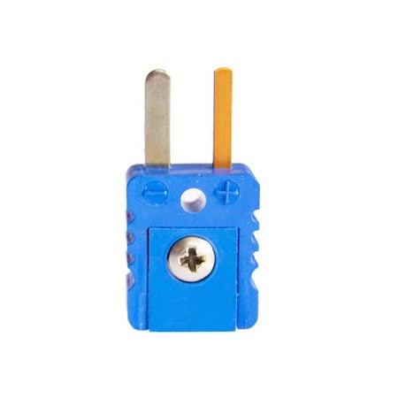 Mini Plug, T-Type, Single Screw, Plastic MPN:MP500-T-NOLOGO