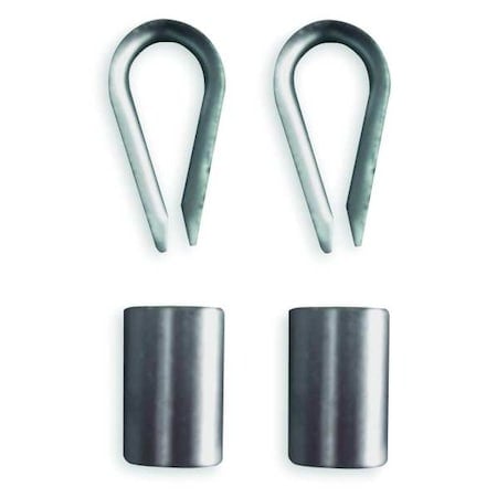Sleeve and Thimble Kit, SS, F/ 1DMV1 MPN:1DKK1