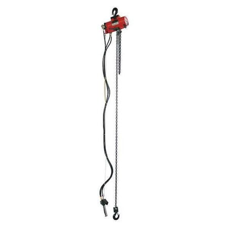 Air Chain Hoist, 500 lb.Cap., 20 ft.Lift MPN:29XL90