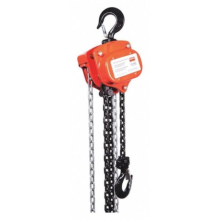 Manual Chain Hoist, 2000 lb., Lift 15 ft. MPN:29XP28