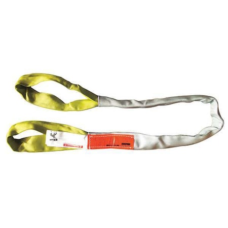 Round Sling, Flat Eye, 4 ft L, 16800 lb Cap MPN:2MJR6