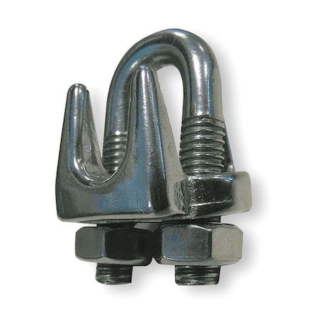 Wire Rope U-Bolt Clip, 5/16 in Rope dia. MPN:2VKH5