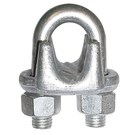 Wire Rope U-Bolt Clip, 5/8 in Rope dia. MPN:2VKJ8