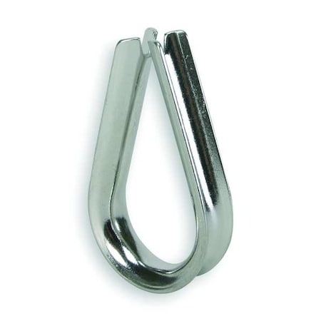 Wire Rope Thimble, 5/16 in, Steel, PK 25 MPN:2VKL2
