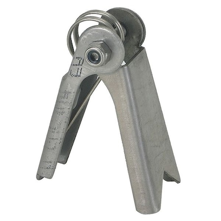 Two-Way Safety Spring Latch, 304 SS, Silvr MPN:2YPK2