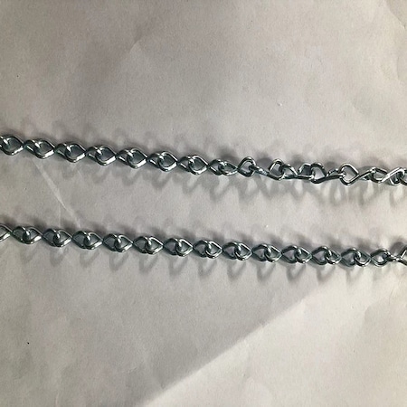 100 ft. Size 16 Zinc Single Jack Chain, 10 lbs. MPN:2ZDE6