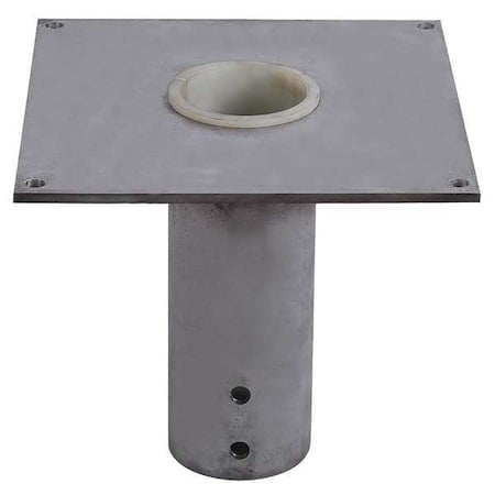 Mounting Base, Flush Mount, 1000 lb., Galv MPN:33N386