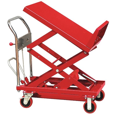 Scissor Lift/Tilt Table, 400 lb. Cap, 19-1/2