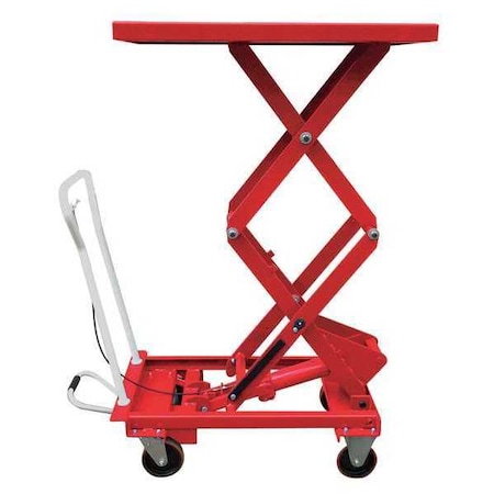 Scissor Lift Table, 660 lb. Cap, 20-1/2