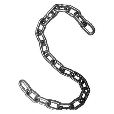Proof Coil Chain, 1/4 in, 20 ft. L, 1300 lb MPN:34RZ01