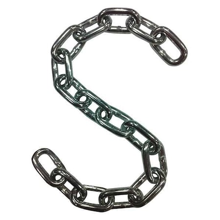 Proof Coil Chain, 3/8 in, 200 ft L, 2650 lb MPN:34RZ15