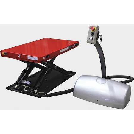 Scissor Lift Table, 1100 lb. Cap, 24
