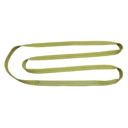 Web Sling, Type 5, 6ftL, 4800lb Bskt Hitch MPN:35XN65