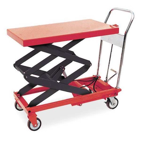 Scissor Lift Table, 800 lb. Cap, 20