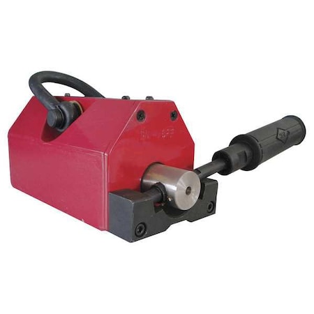 Lifting Magnet, 800 lb Flat Cap., 6 in L MPN:49P418