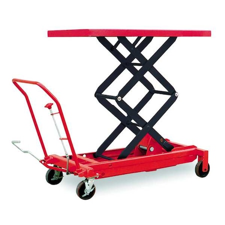 Scissor Lift Table, 1500 lb. Cap, 24