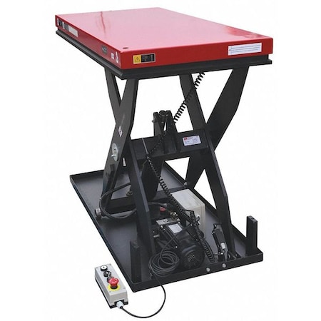 Scissor Lift Table, 2000 lb Load Capacity MPN:60NH61