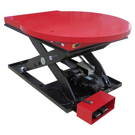 Scissor Lift Table, 2000 lb Load Capacity MPN:60NH63