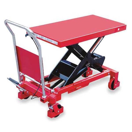 ScissorLiftTable, 46in, 20in, Steel, 2, 000lb MPN:6W804
